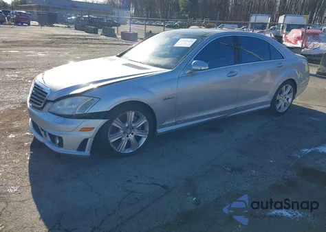 2008 Mercedes-Benz S 63 Amg from USA, damaged, VIN WDDNG77X38A176498